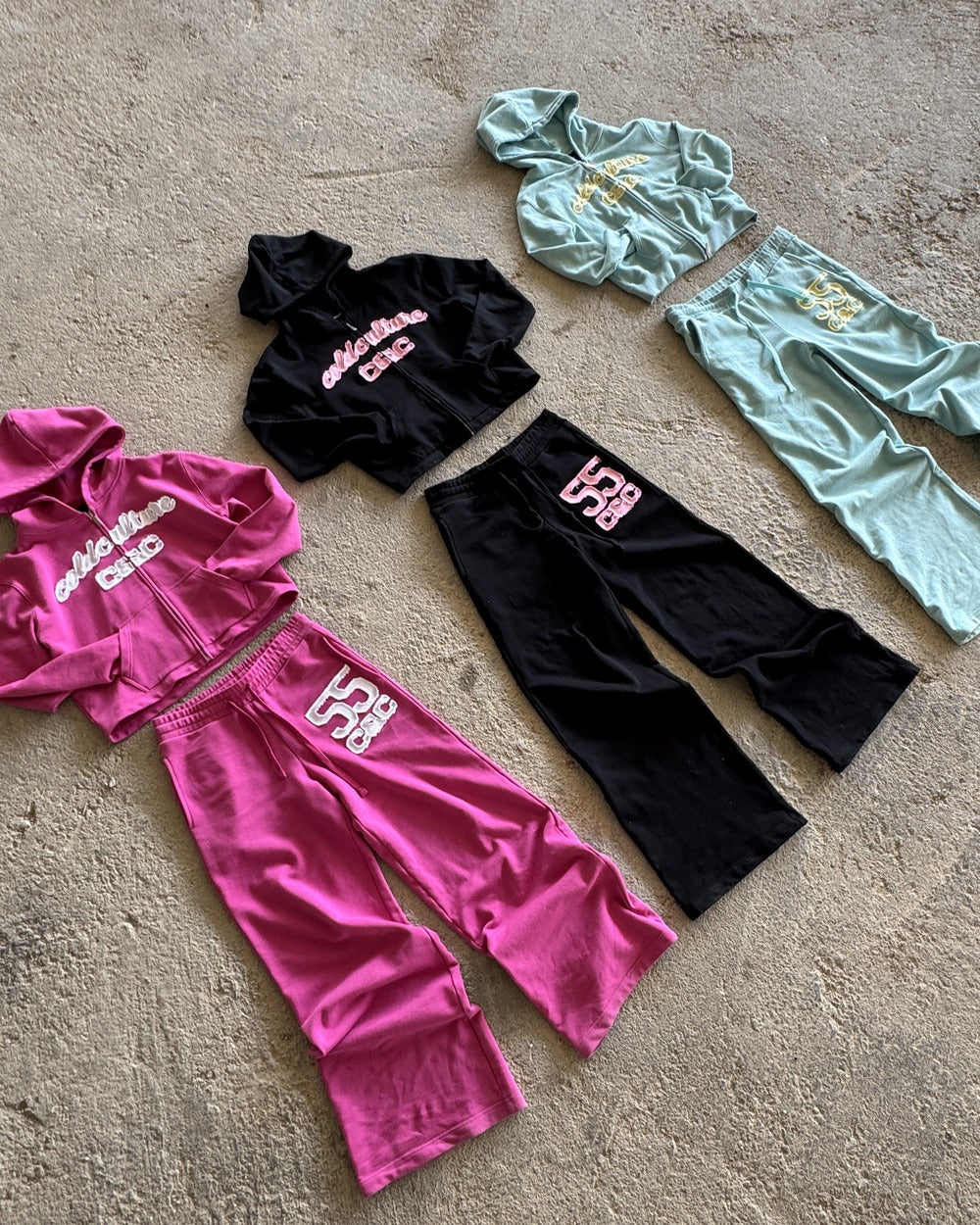 COLLEGE 55 SWEATPANTS BLACK