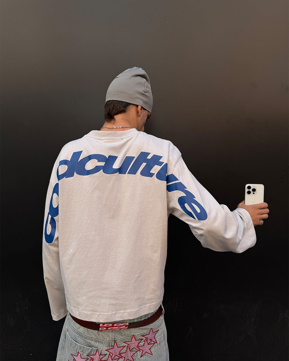 CURVED LONGSLEEVE GREY
