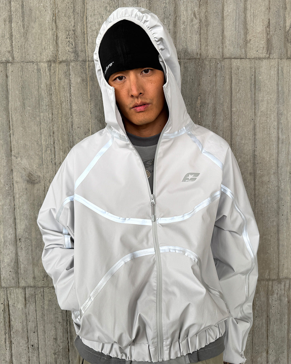 TAKE OFF LIGHTWEIGHT JACKET LIGHT GREY