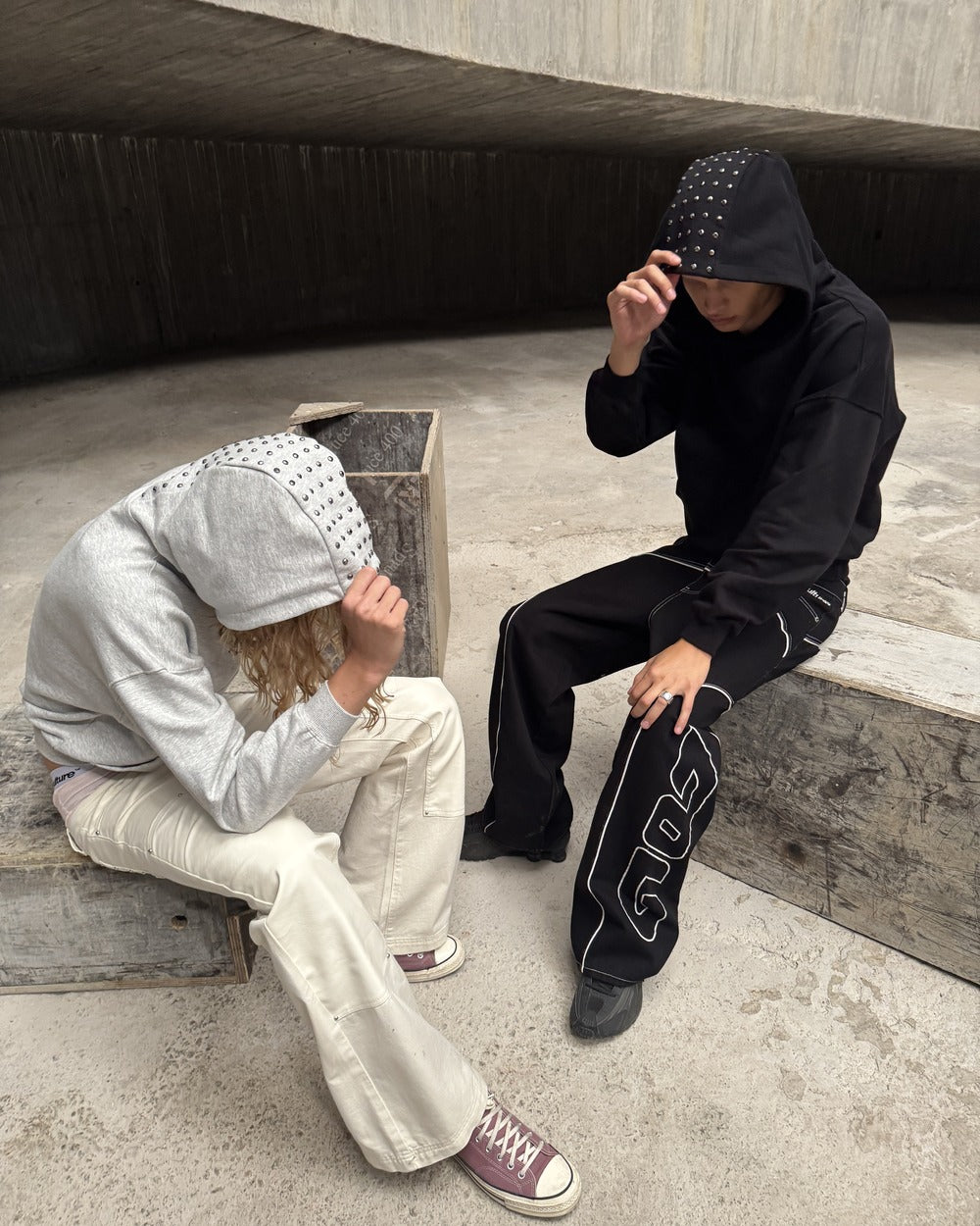 GEAR-LINK HOODIE BLACK