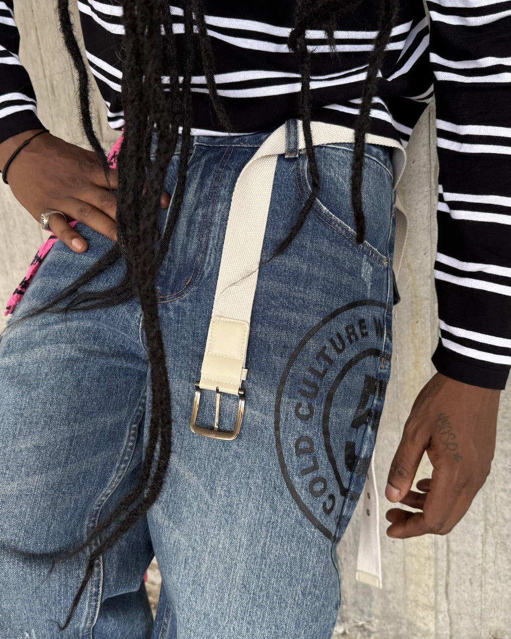 GRUNGE V1 PANTS DARK BLUE