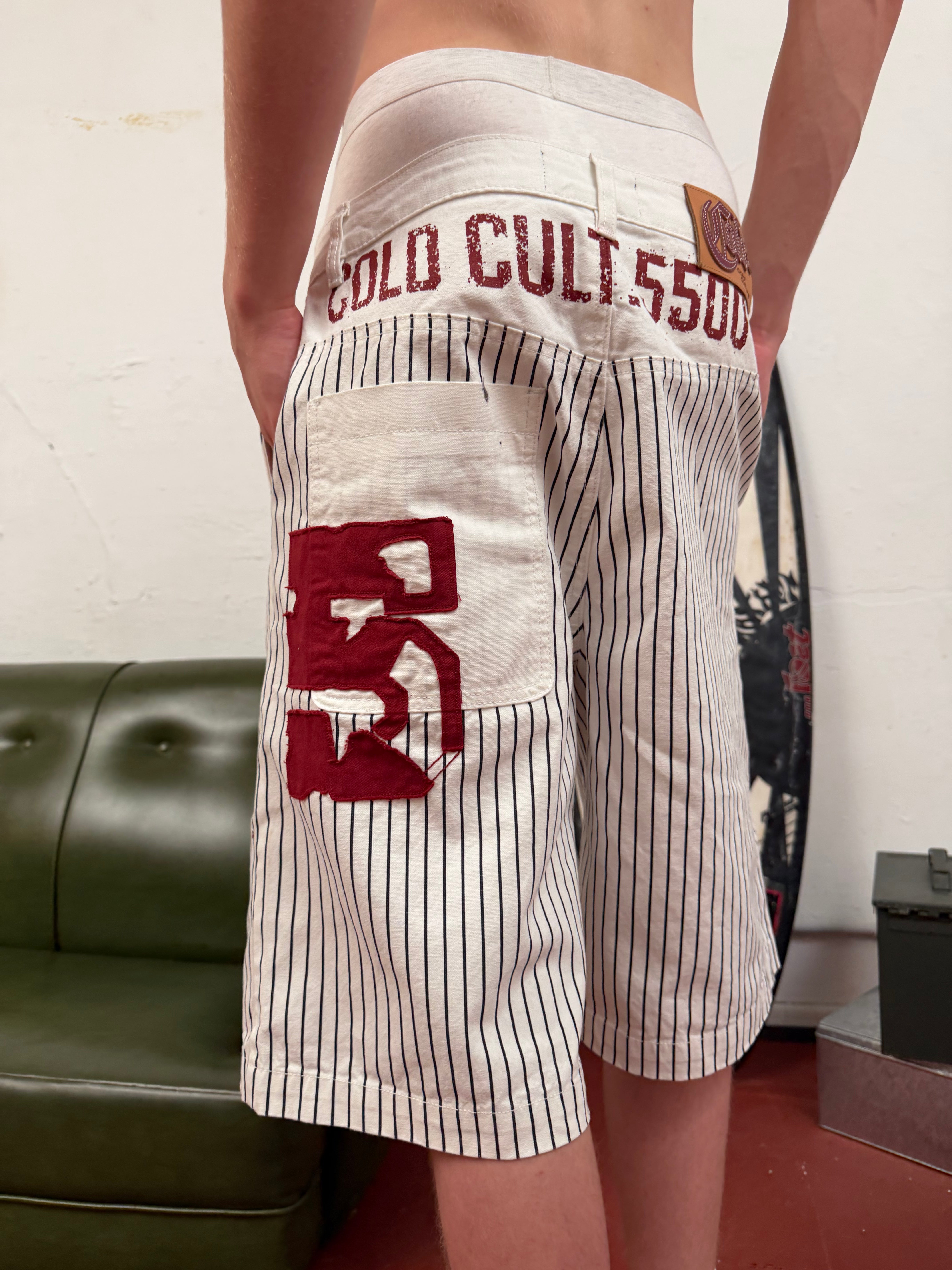 ARMED SAILOR V2 SHORTS WHITE