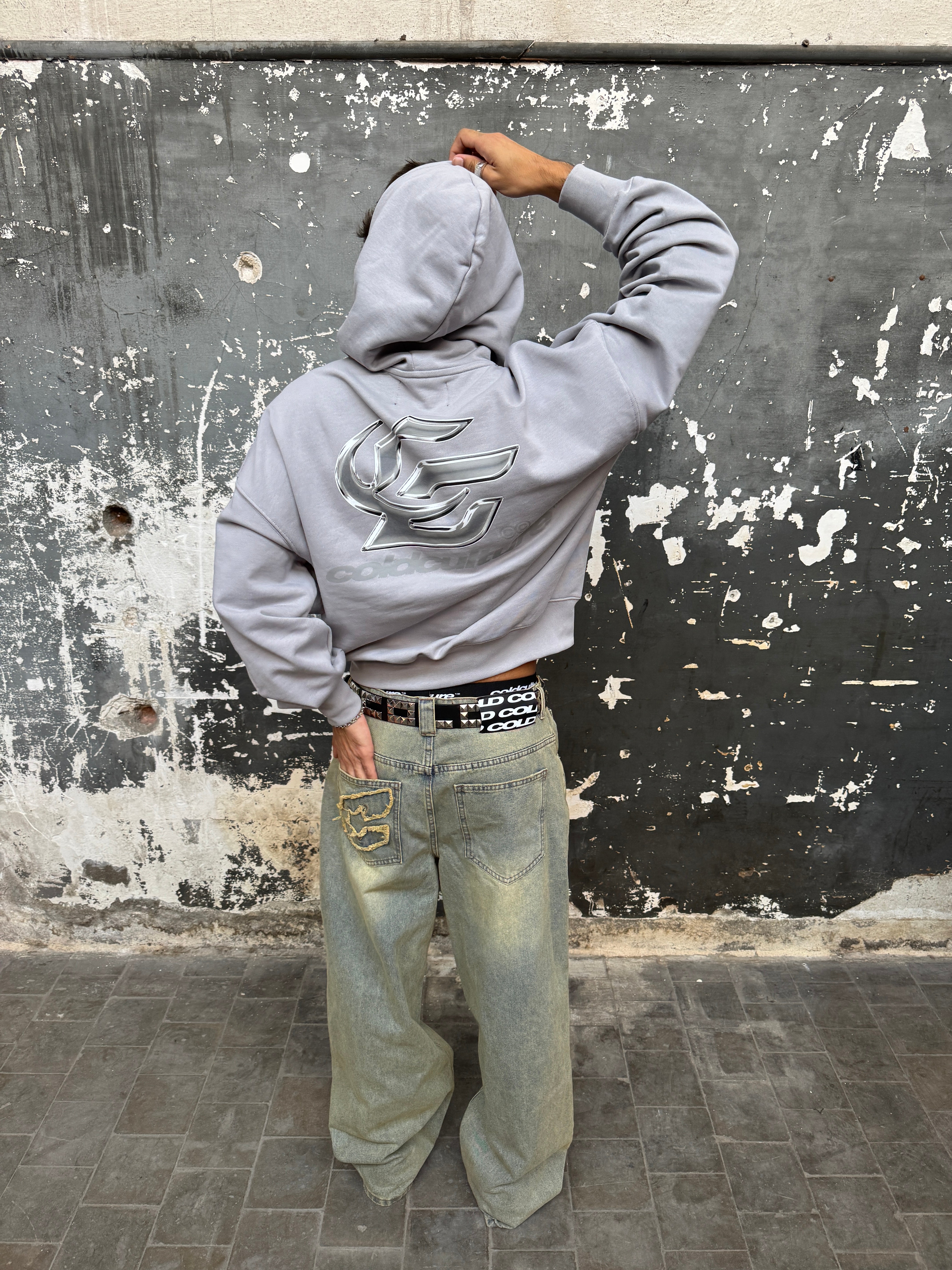 HYPERCHROME HOODIE PEARL GREY