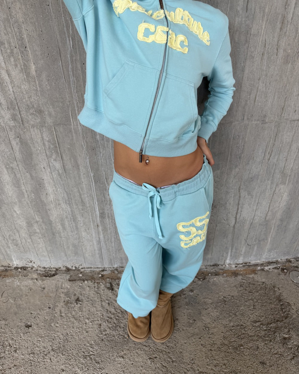 COLLEGE 55 SWEATPANTS BLUE