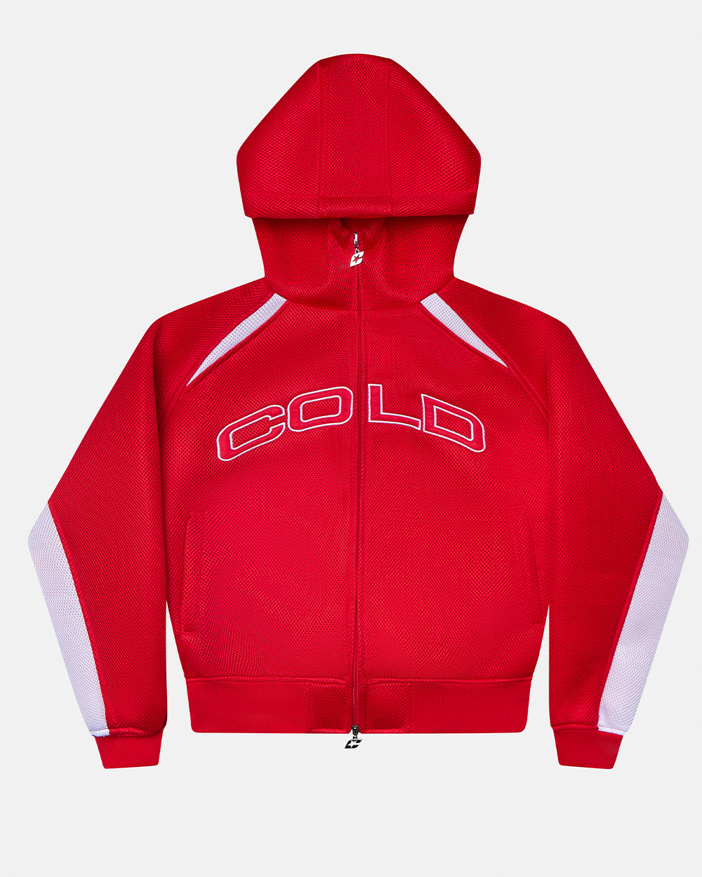 NEO ZIP JACKET WHITE & RED