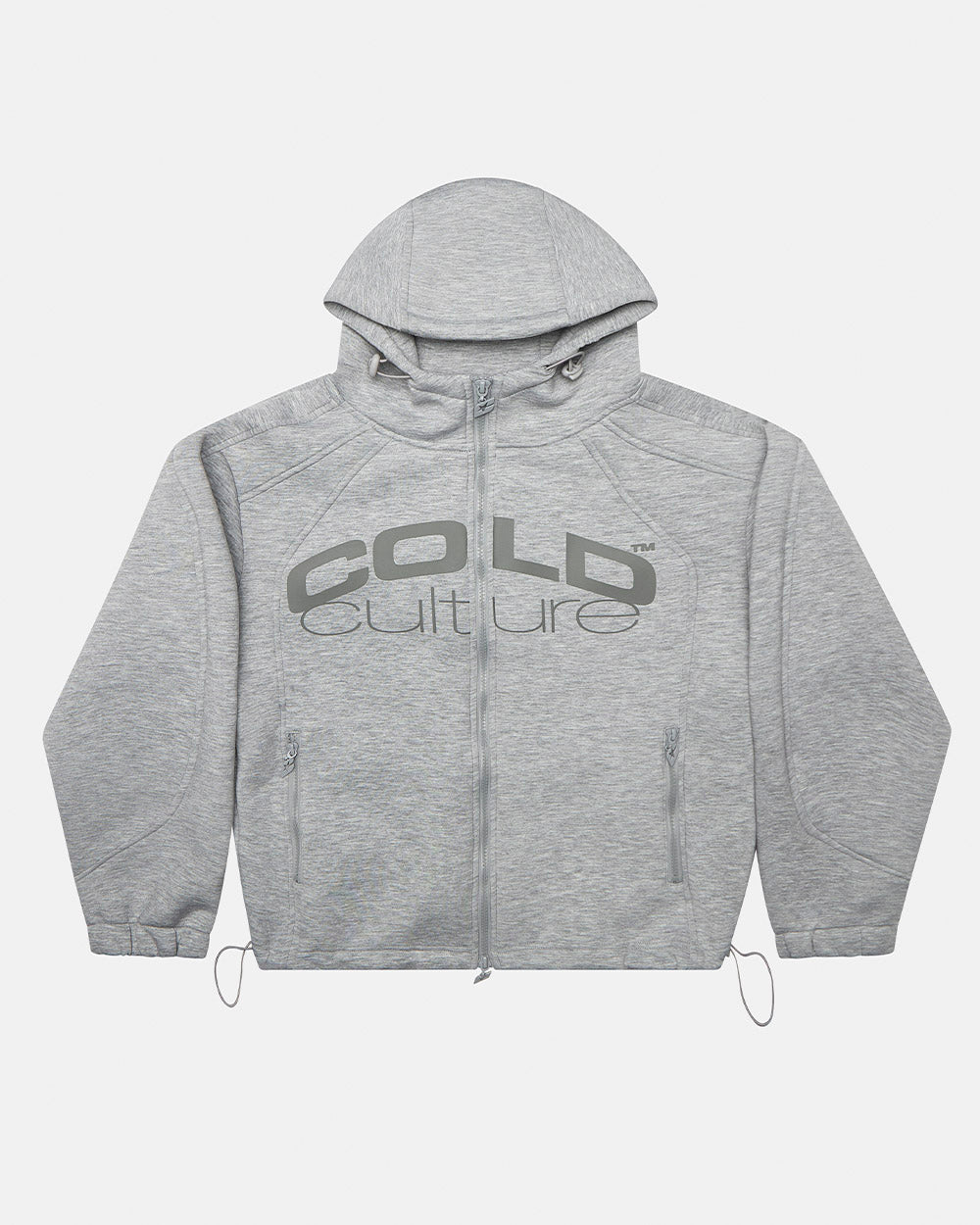UNDERWATER ZIP HOODIE GREY