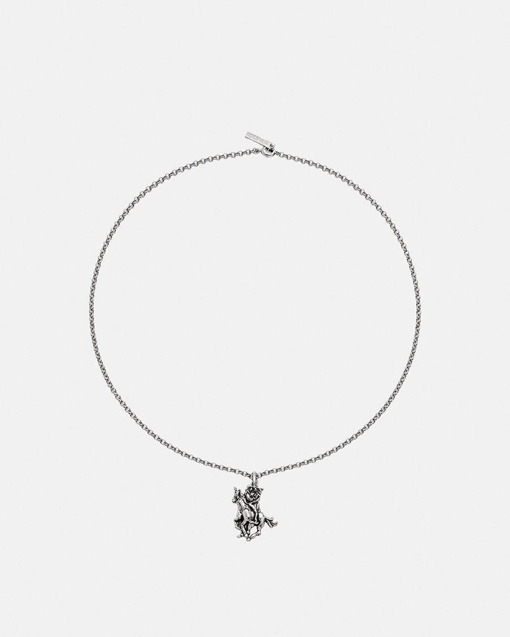 KNOTTY PENDANT SILVER