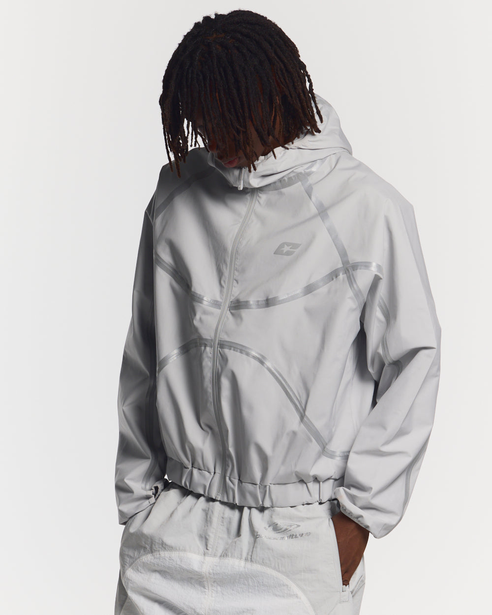 TAKE OFF LIGHTWEIGHT JACKET LIGHT GREY