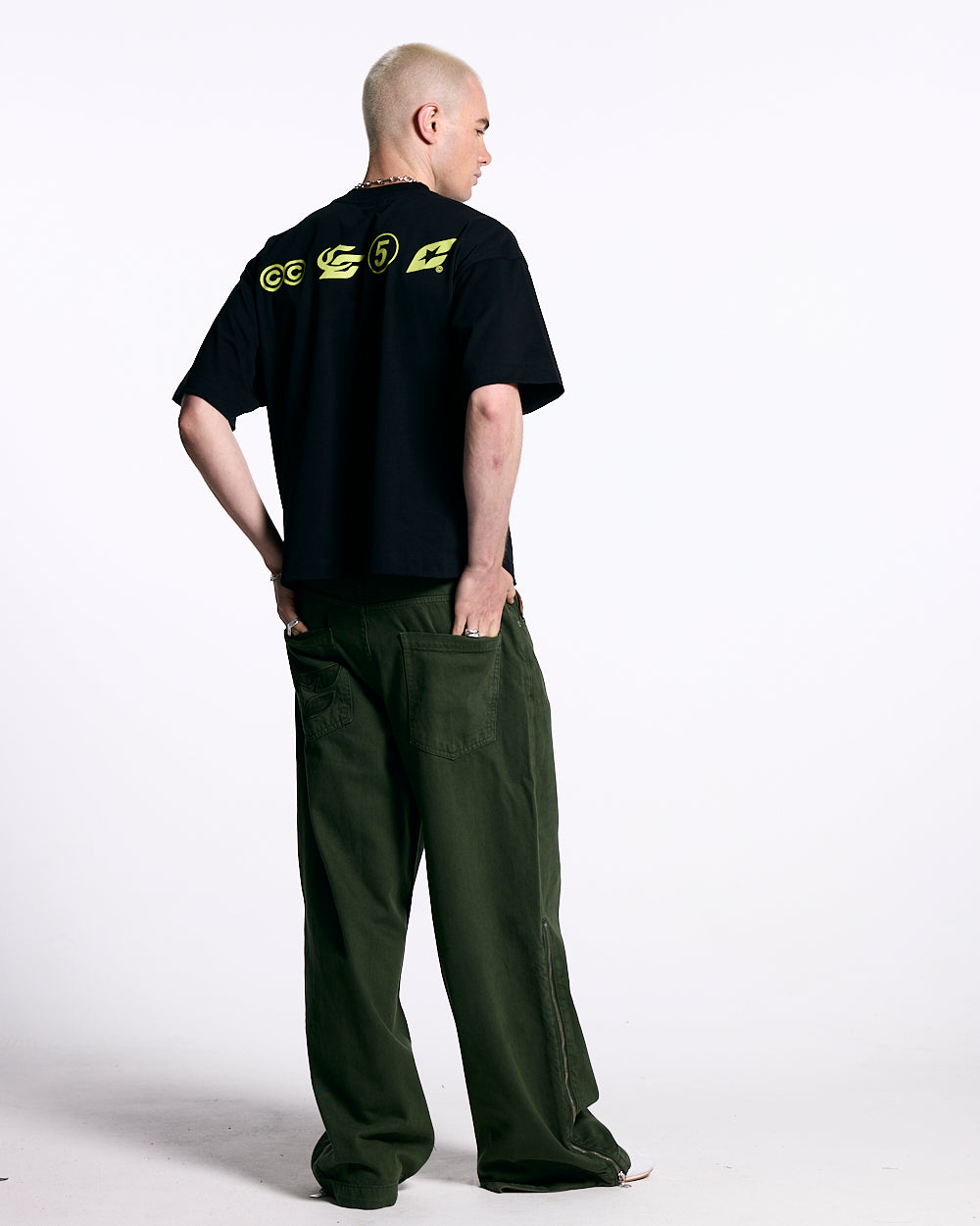LET'S BOUNCE TEE BLACK