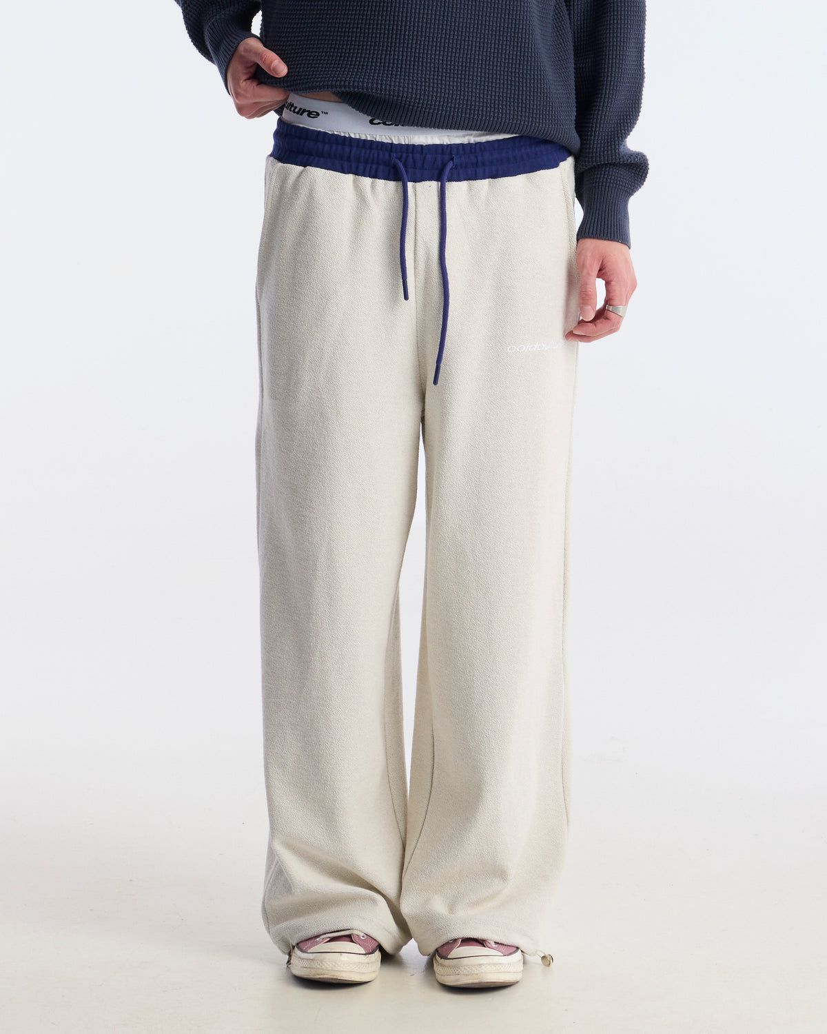 REVERSE FLEECE SWEATPANTS HEATHER GREY