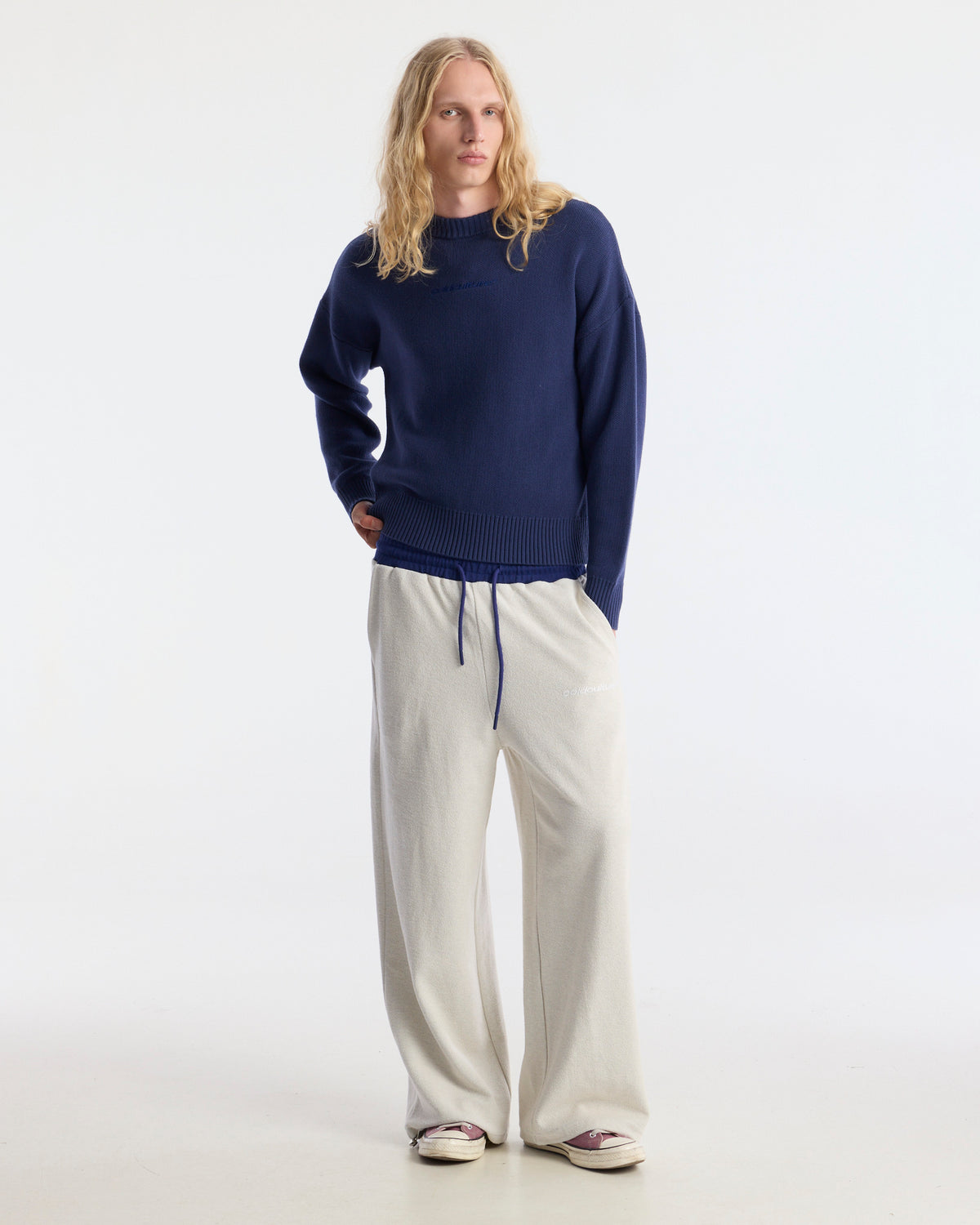 REVERSE FLEECE SWEATPANTS HEATHER GREY