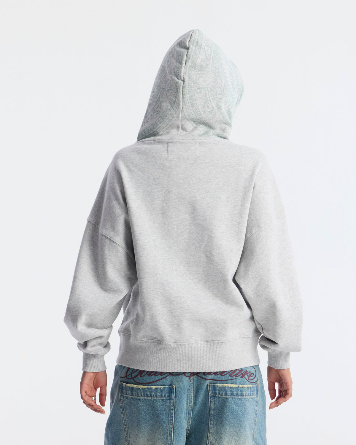 BANDS HOODIE MAN HEATHER GREY