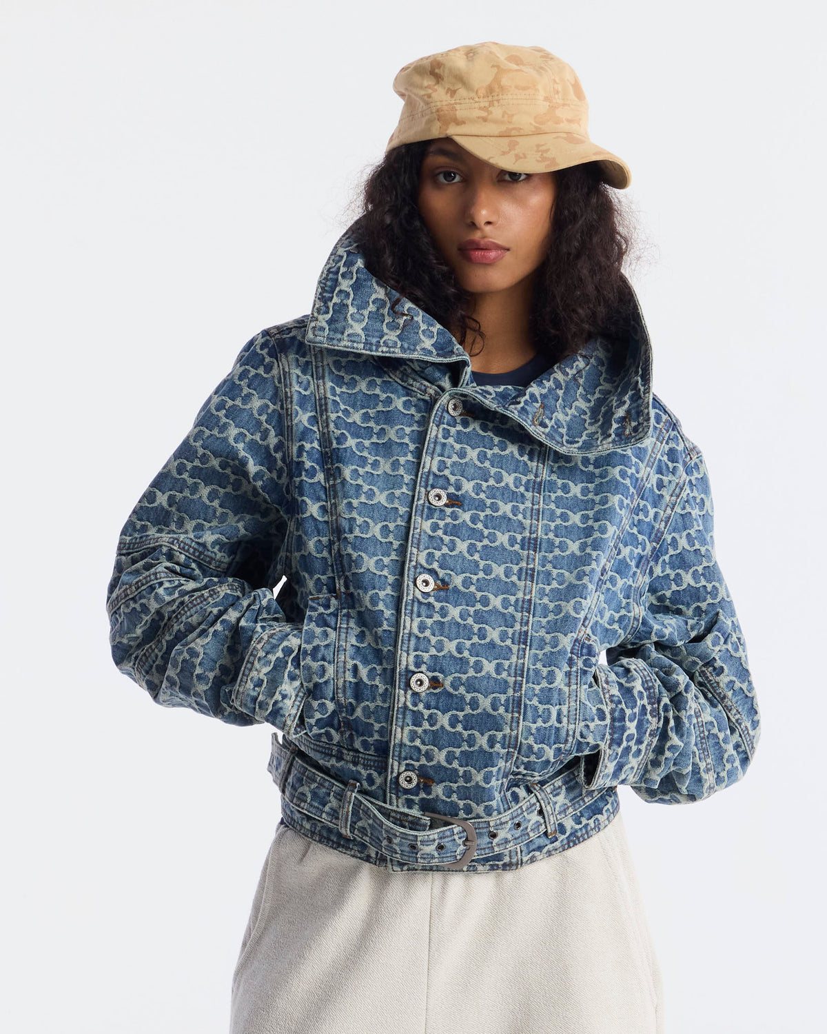 FEVER RACER JACKET BLUE - Cold Culture #woman
