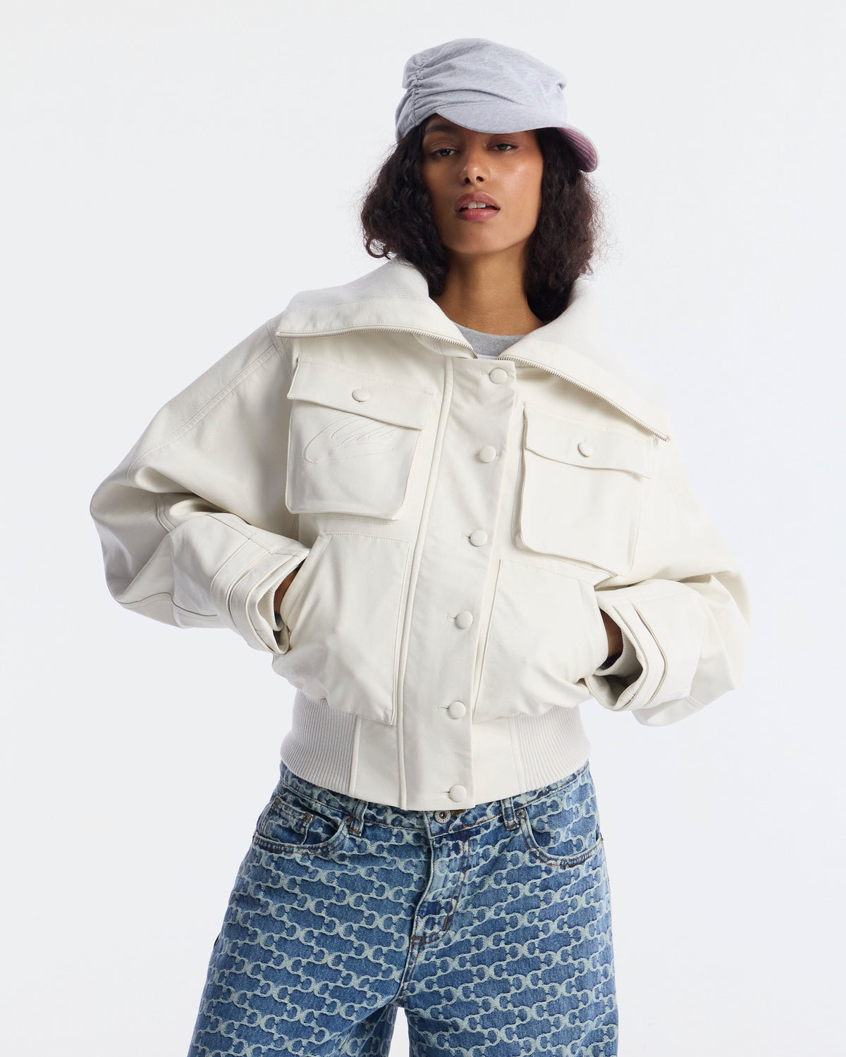 BUNKER BOMBER OFF-WHITE