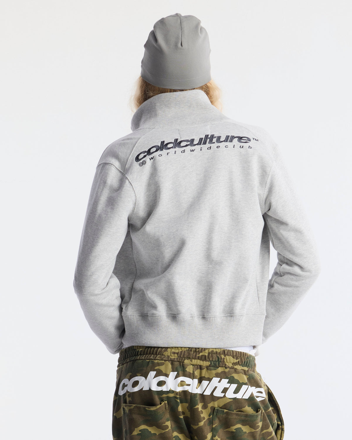 FIVE ZIP JACKET HEATHER GREY