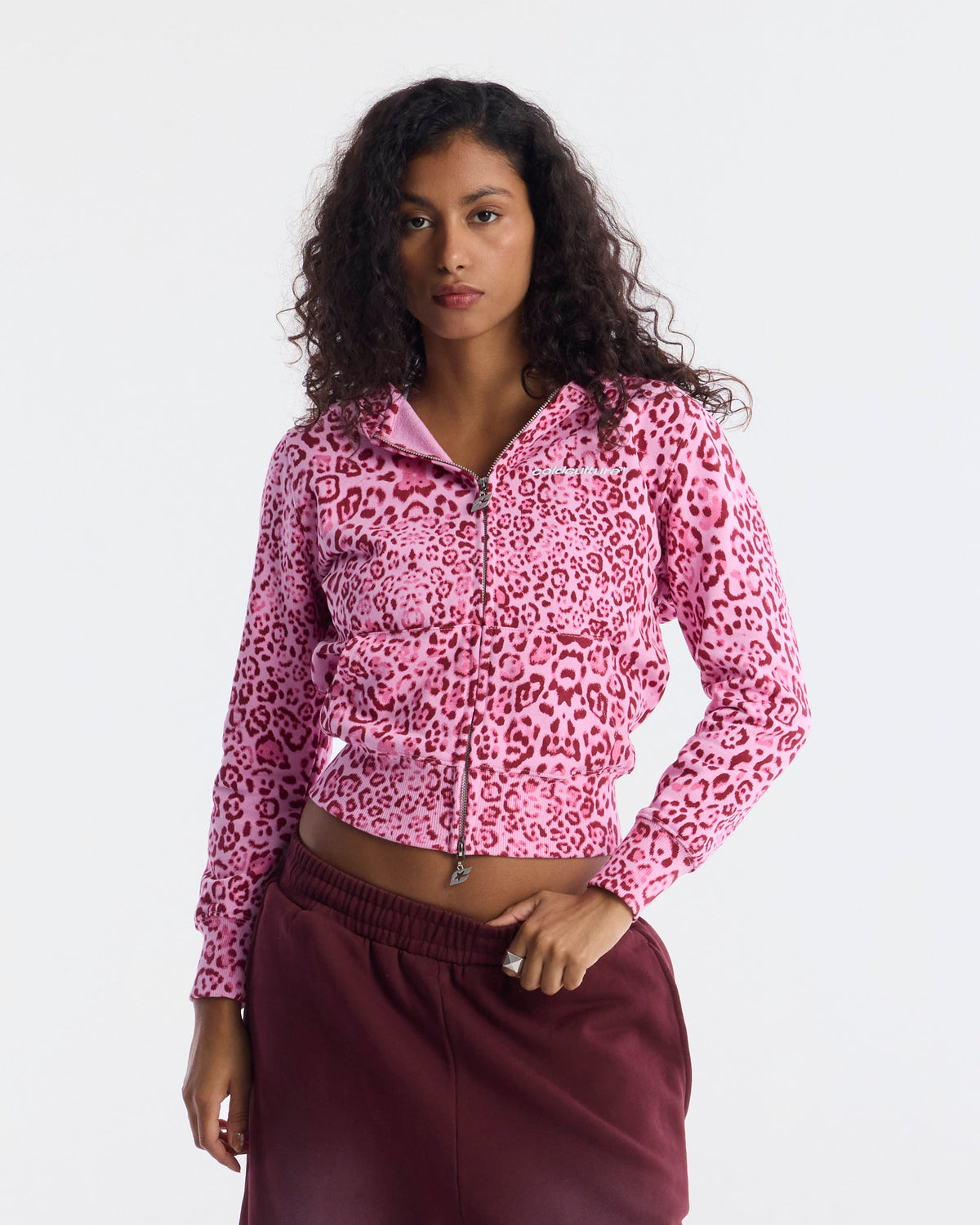 NOCTURNE ZIP HOODIE PINK - Cold Culture #woman