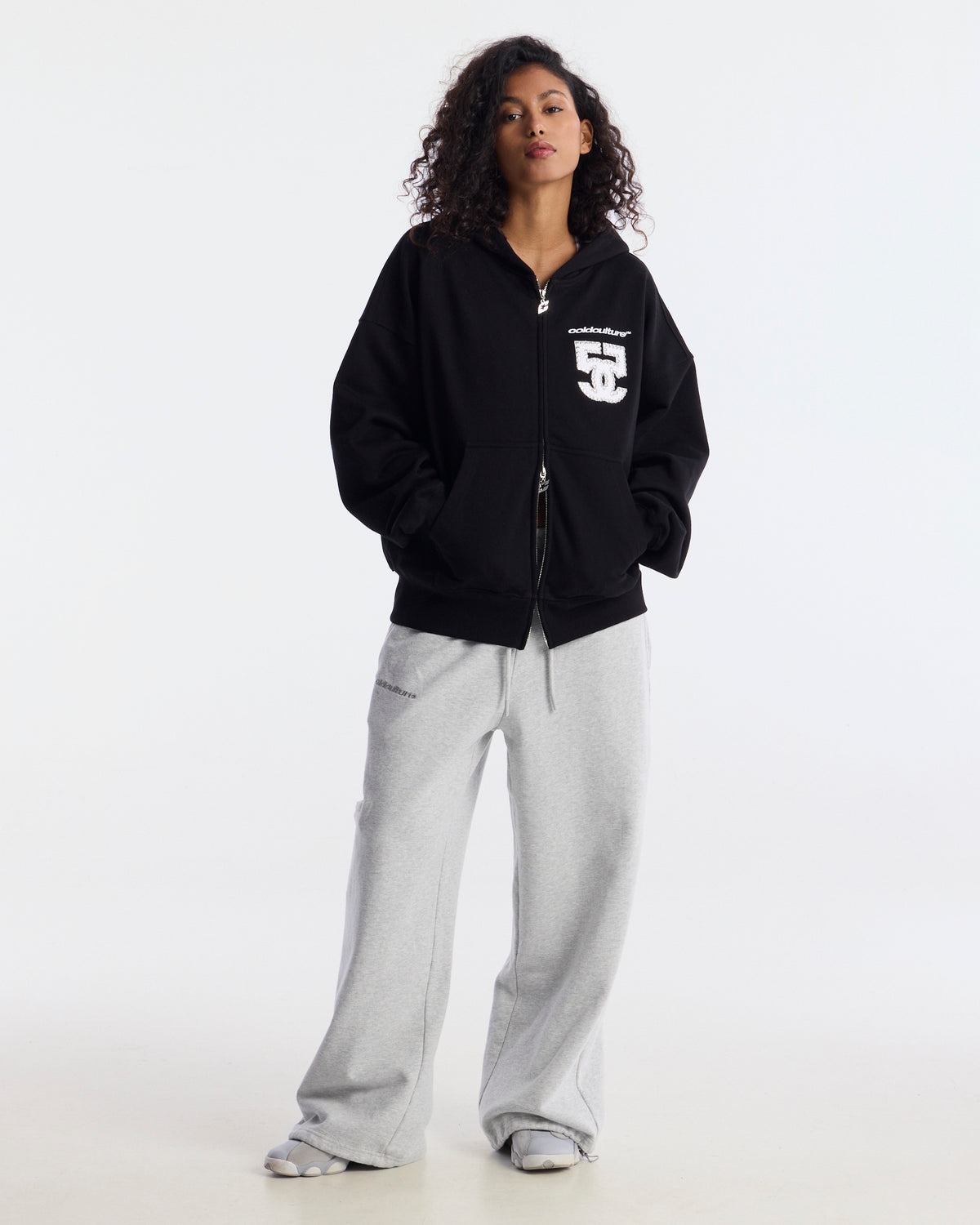 DISTRESS SWEATPANTS HEATHER GREY