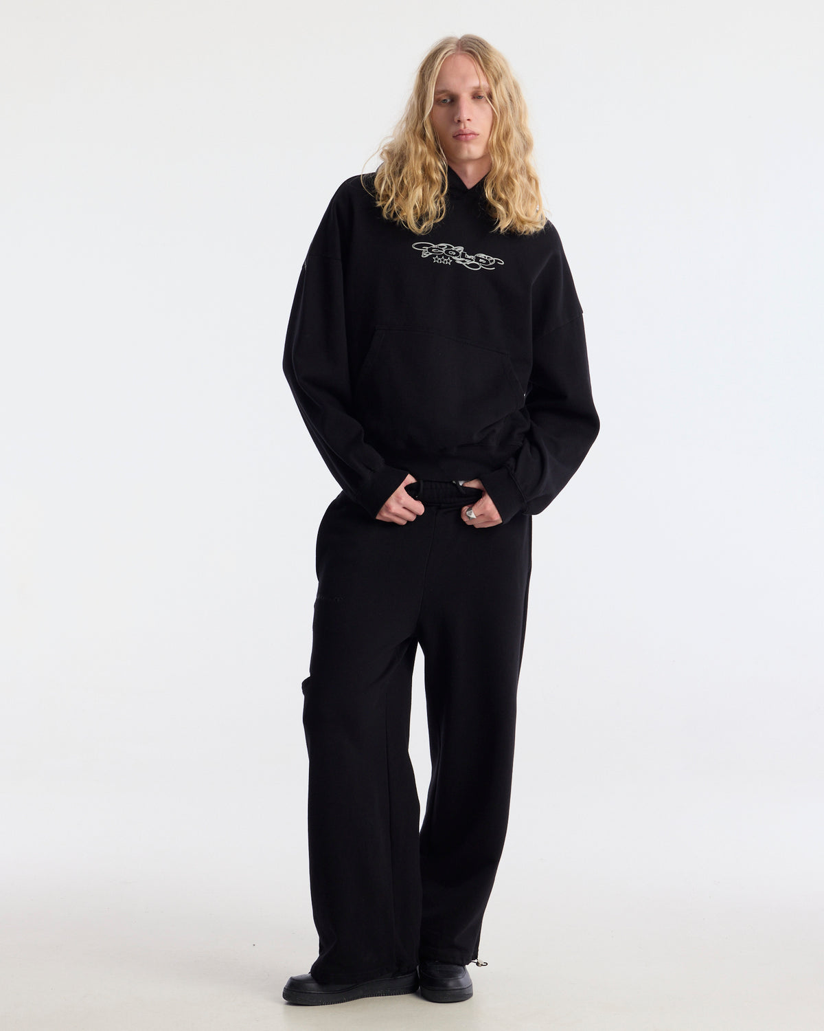 WILD LEOPARD HOODIE BLACK - Cold Culture #man