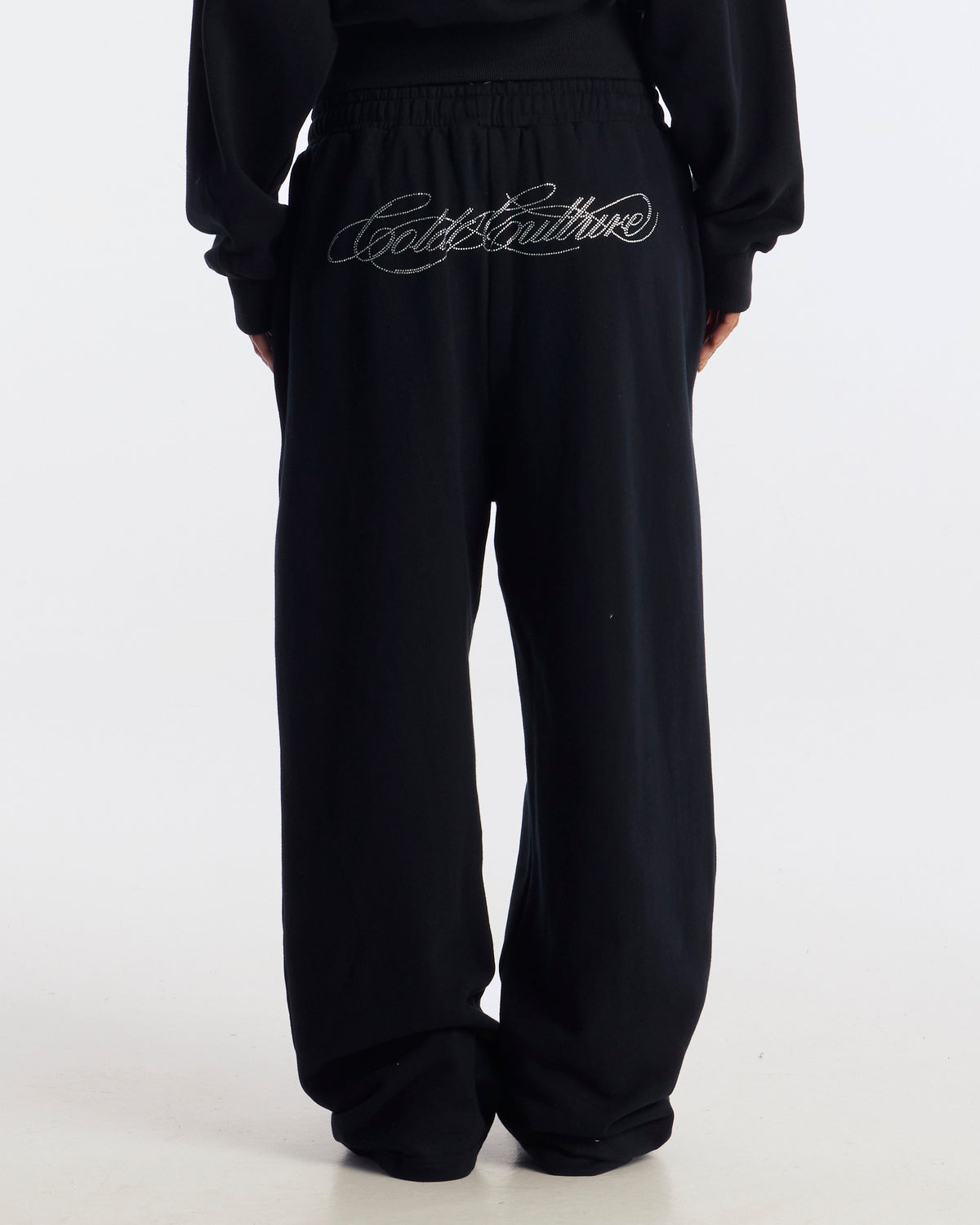 BLING SWEATPANTS BLACK