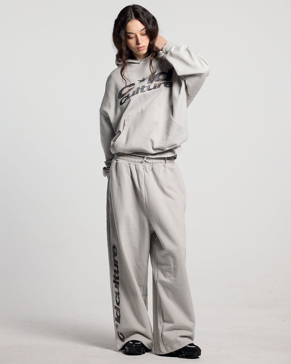 WILD CAMO SWEATPANTS LIGHT GREY