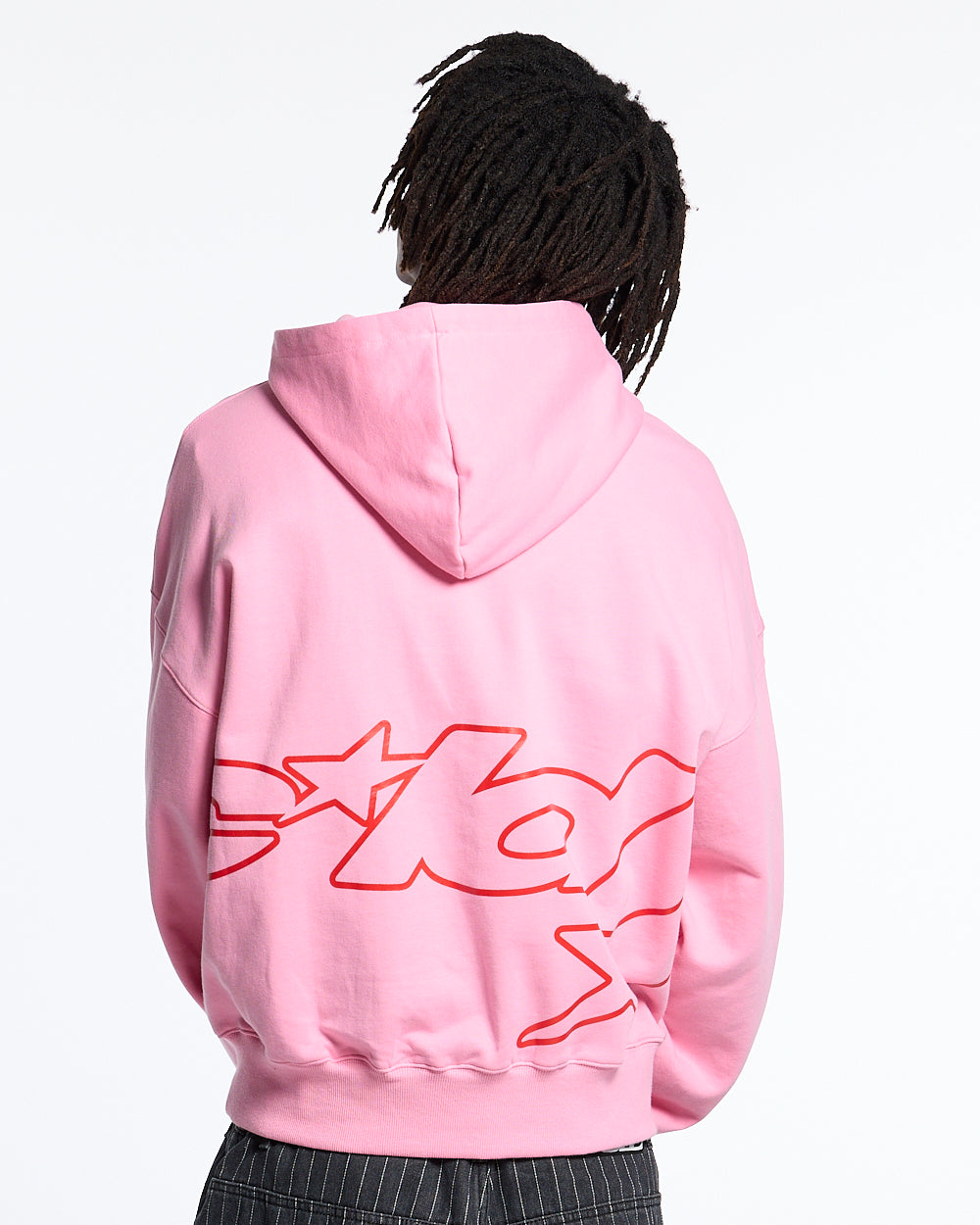 DEFENSE HOODIE PINK & RED