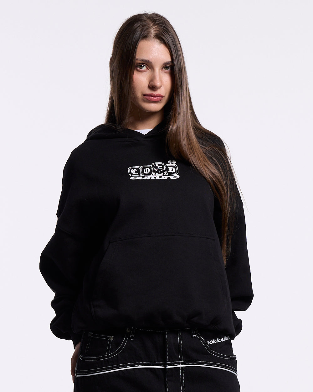ROLL THE DICE HOODIE BLACK