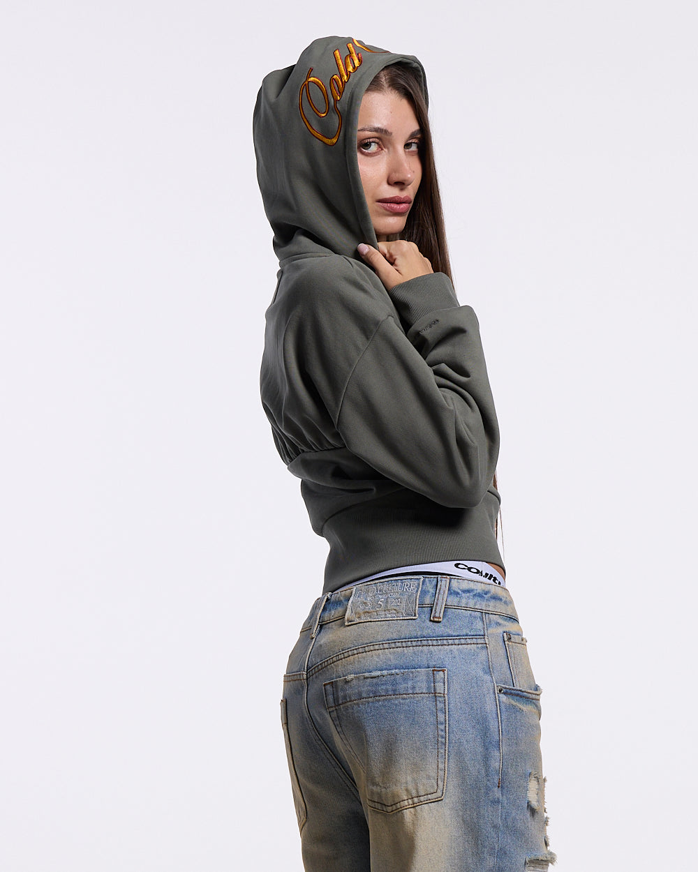 SLUGGER HOODIE MILITARY GREEN
