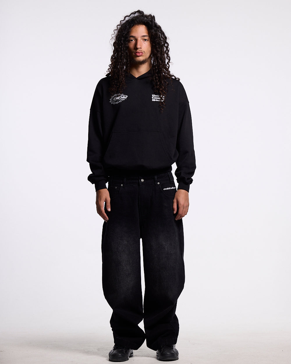 STARS V2 PANTS BLACK DENIM WASH