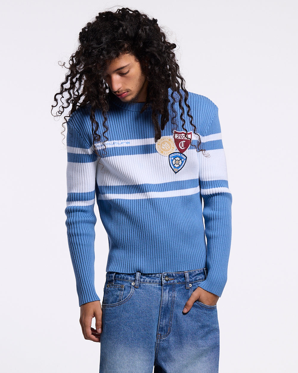 CARTER KNIT BLUE