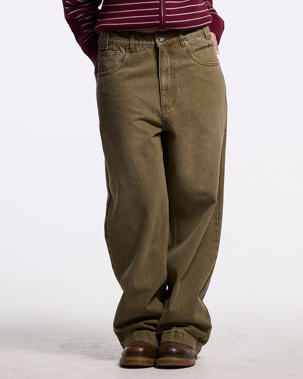 STARS V2 PANTS GREEN WASH DENIM