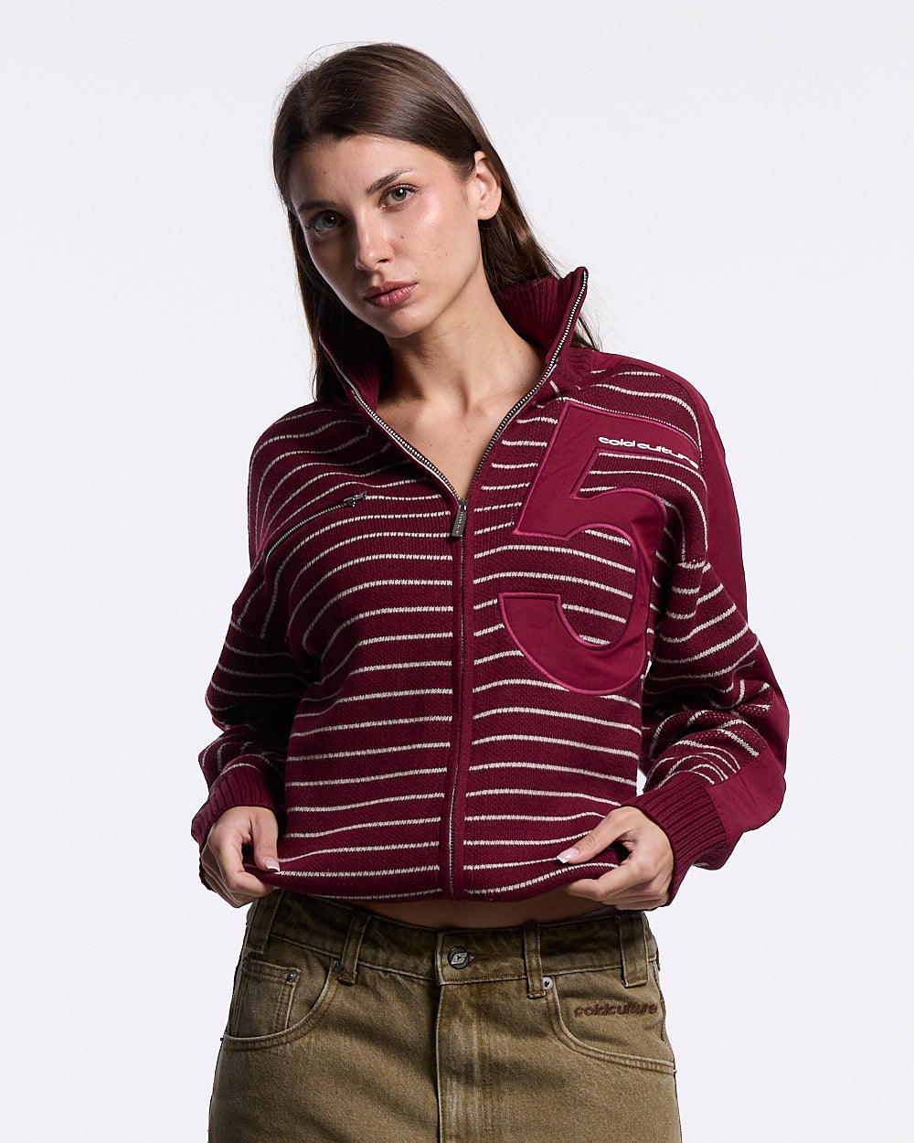 REDLINE KNIT BURGUNDY