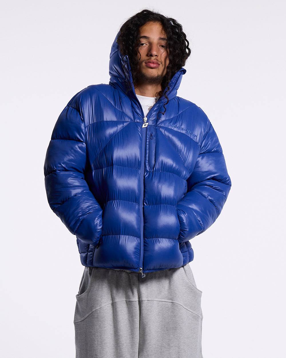 CLOUD ARMOUR PUFFER BLUE