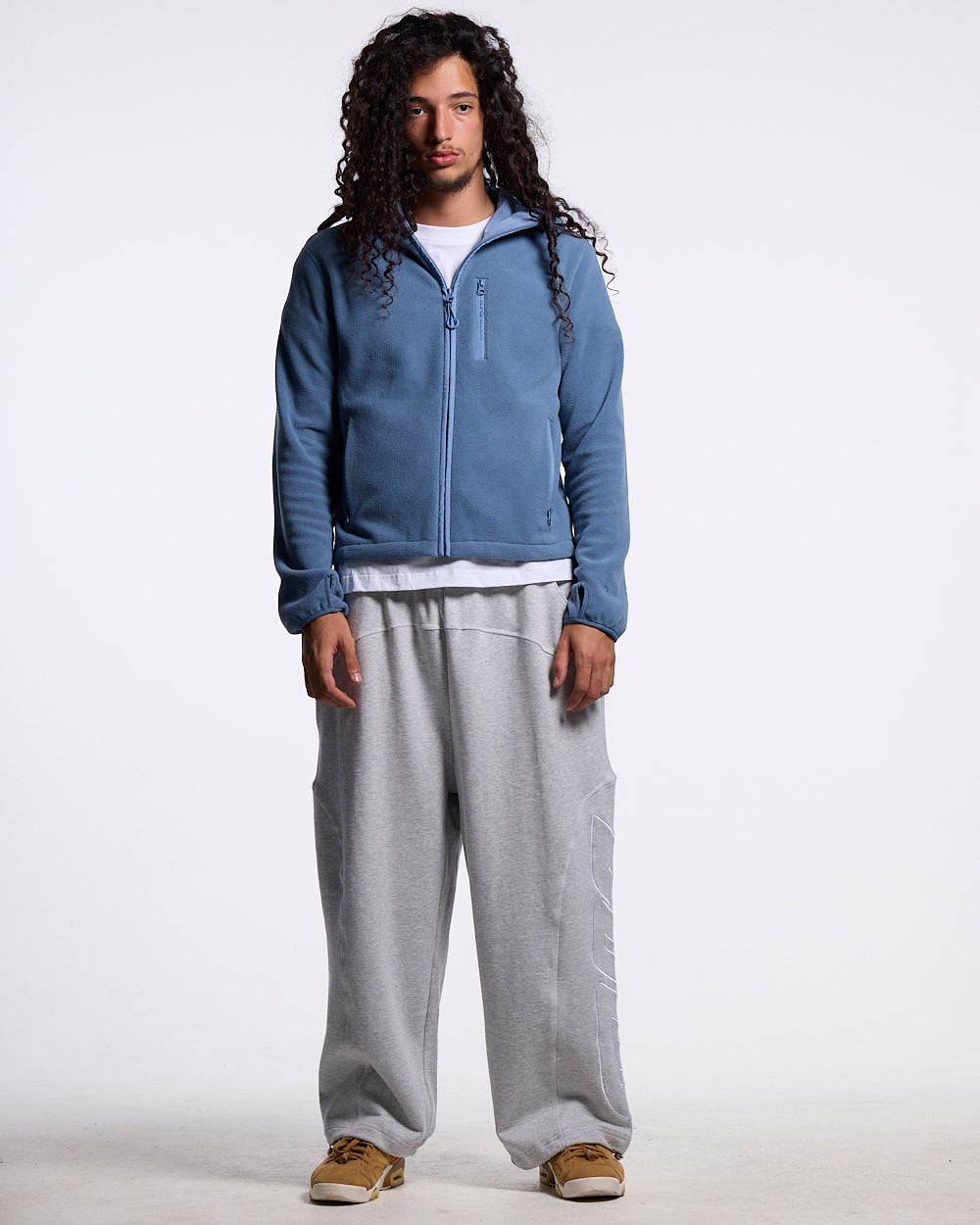 SHADOW FLEECE LIGHT BLUE