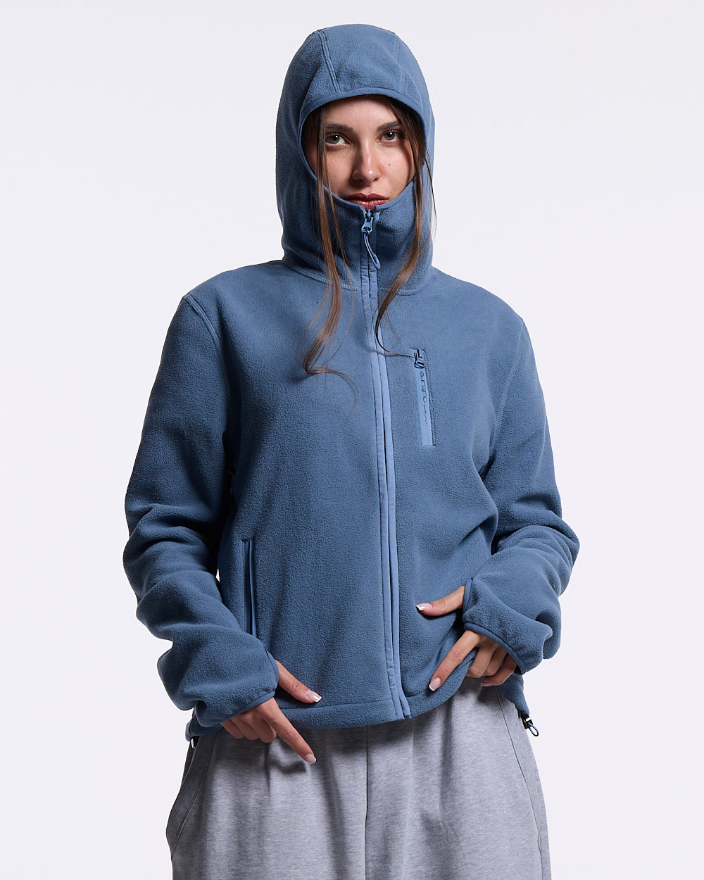 SHADOW FLEECE LIGHT BLUE