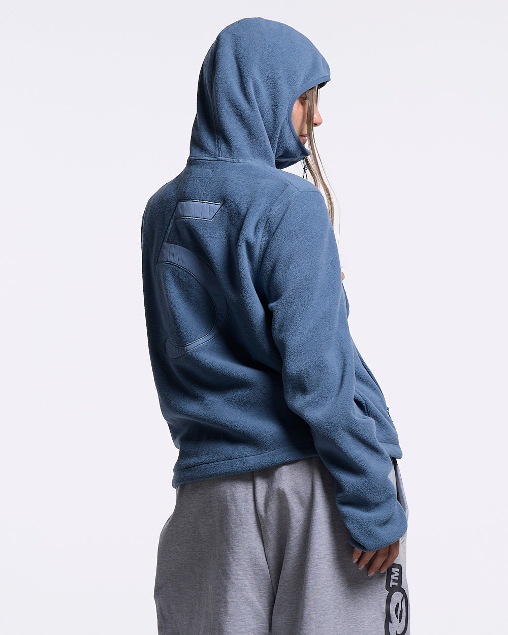 SHADOW FLEECE LIGHT BLUE