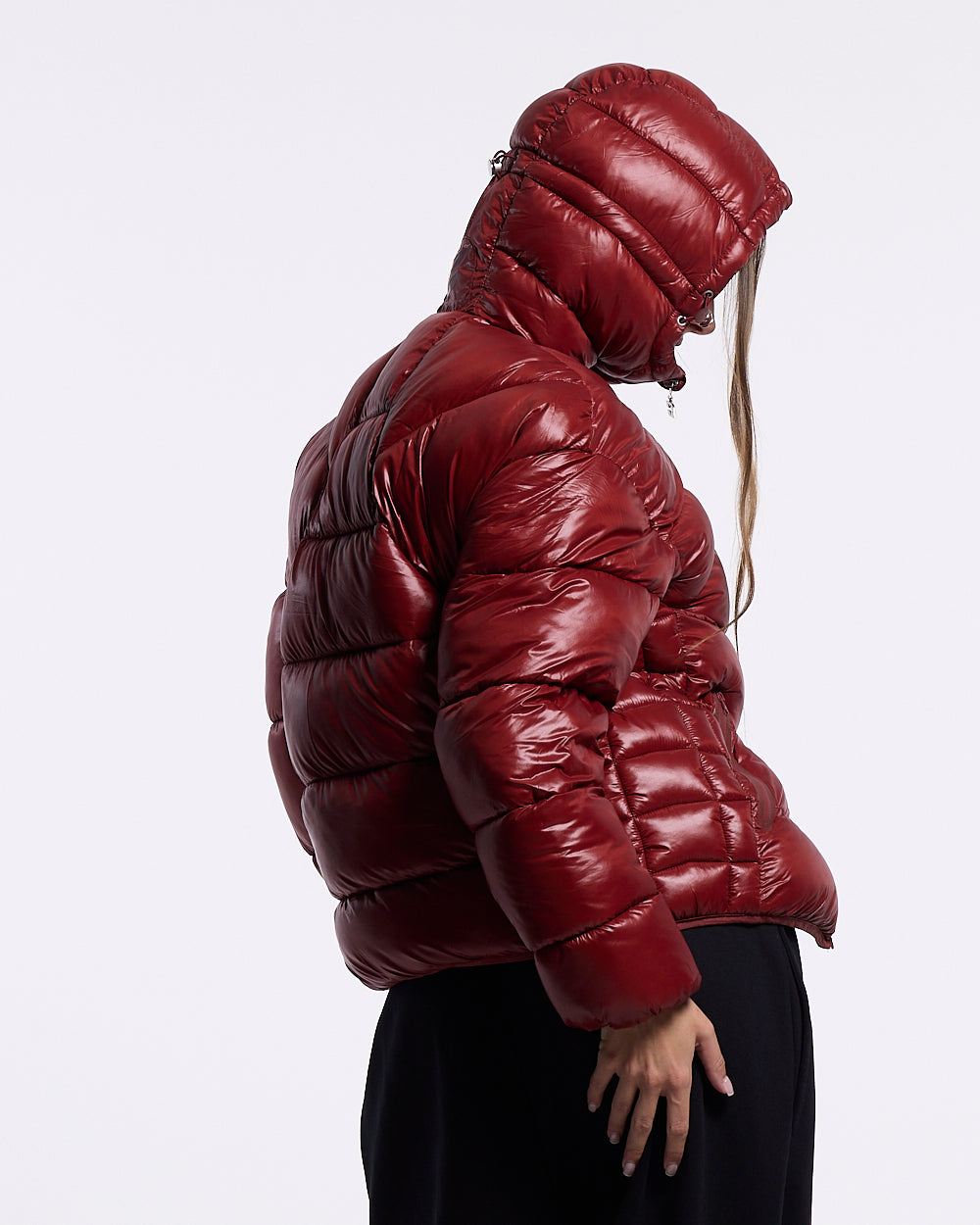 CLOUD ARMOUR PUFFER BURGUNDY