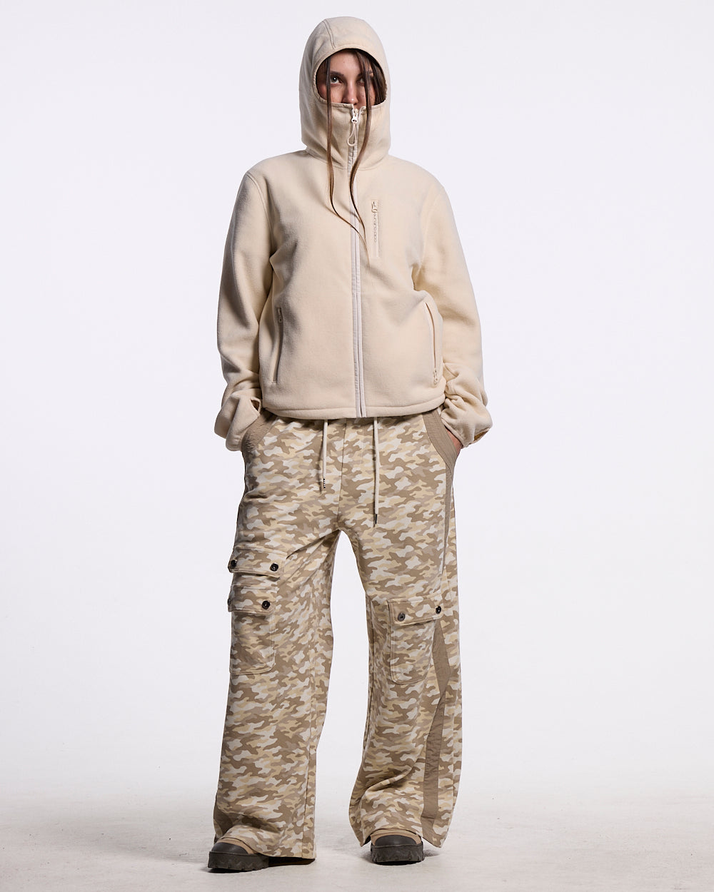 SHADOW FLEECE OFF WHITE