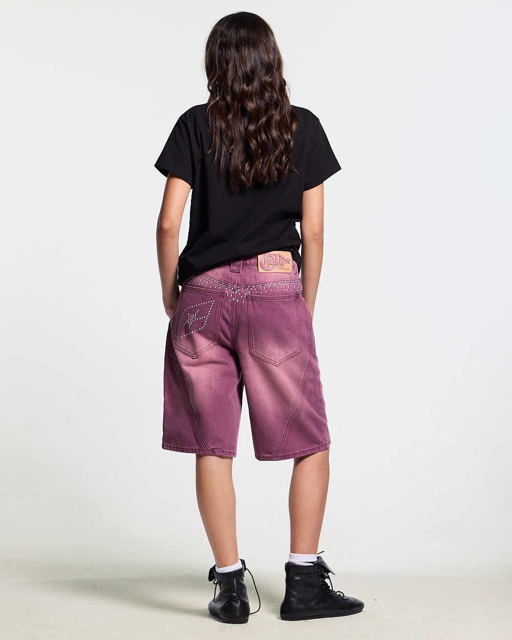 SPARK SHORTS BURGUNDY