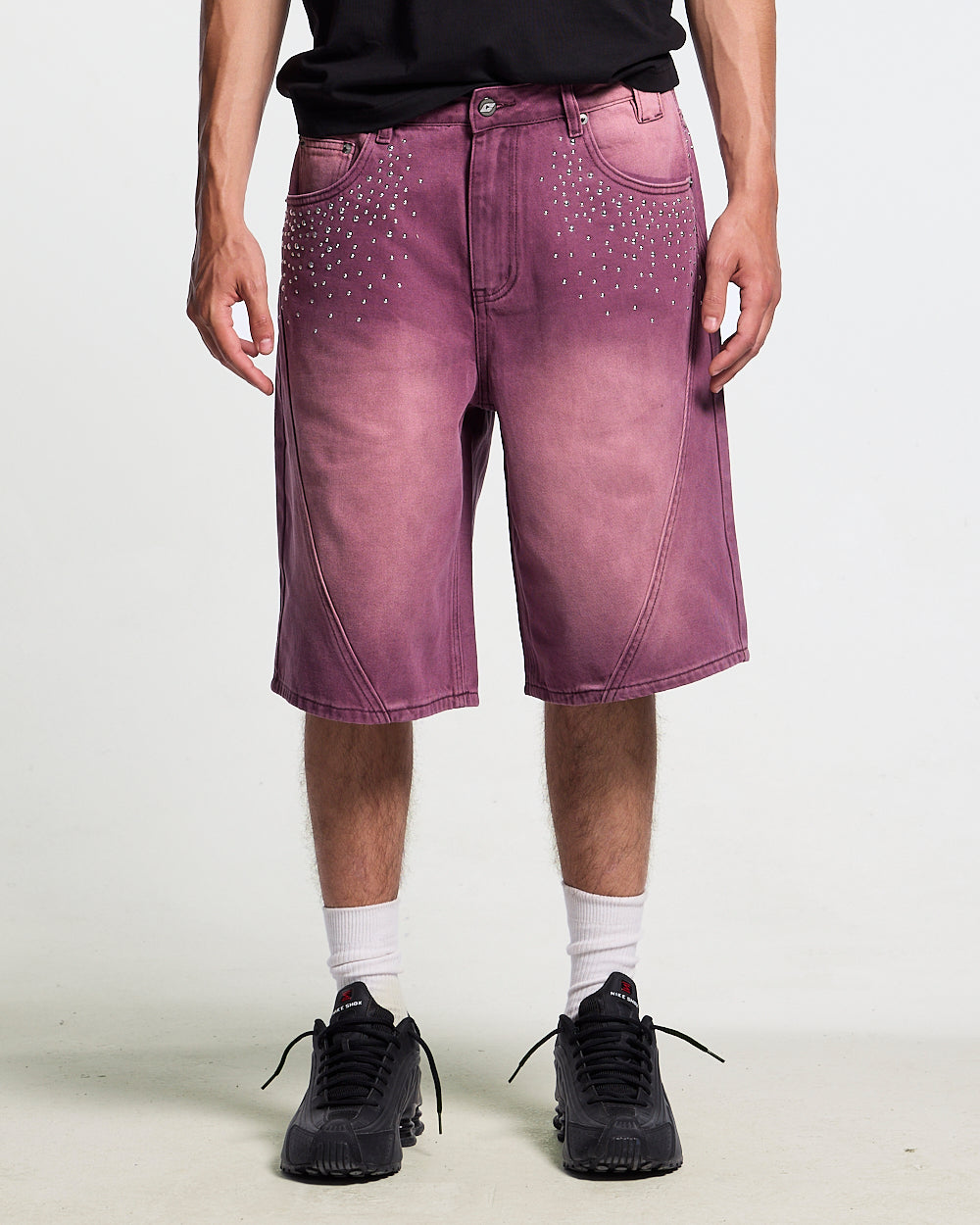 SPARK SHORTS BURGUNDY