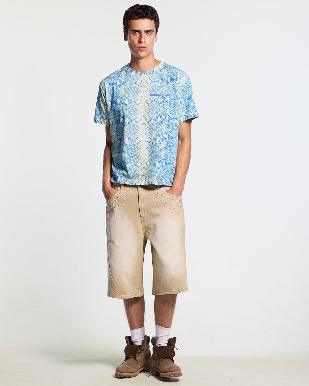 RATTLE TEE BLUE