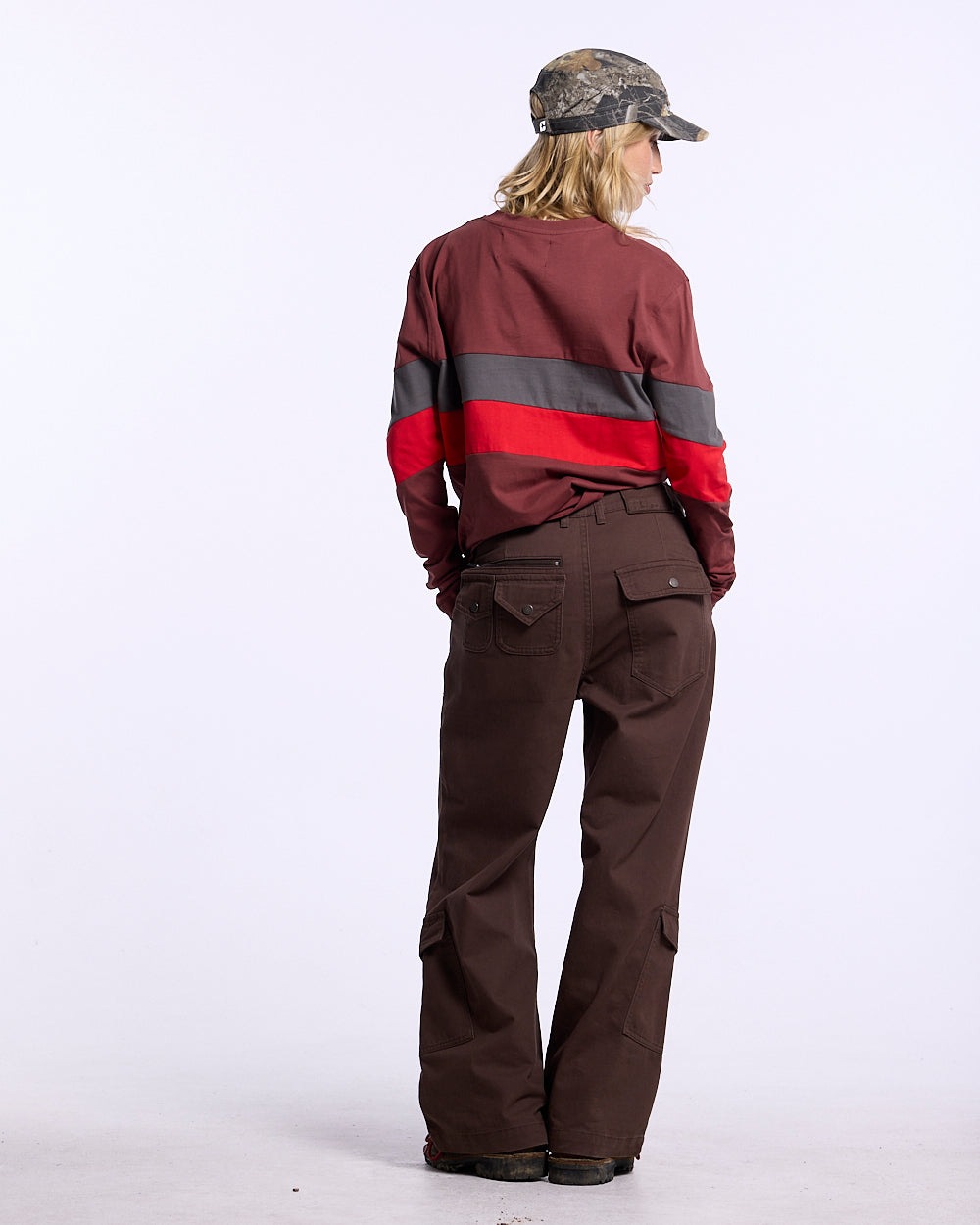 INTERSTATE LONGSLEEVE BURGUNDY - Cold Culture #woman