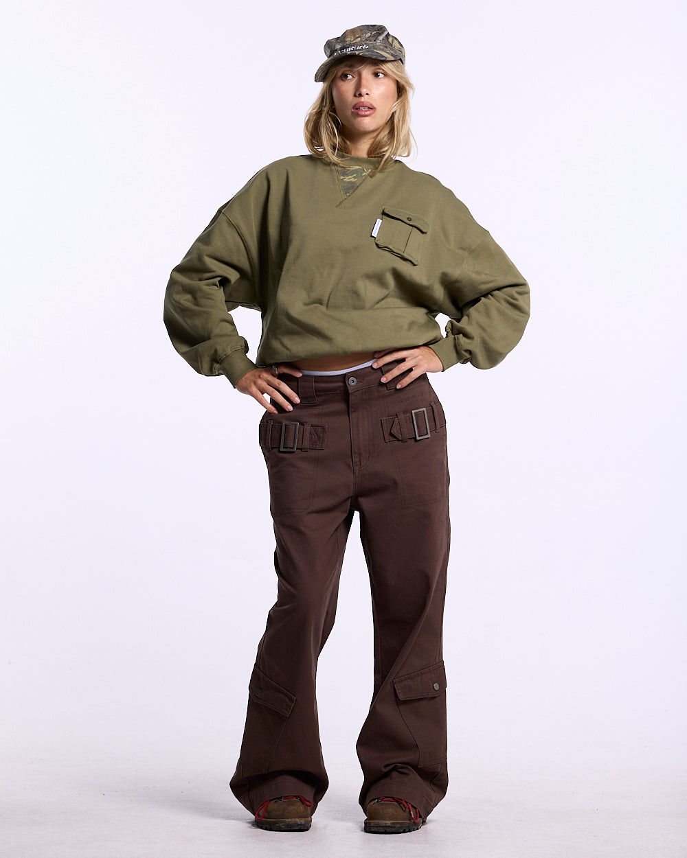 STRATA V3 PANTS BROWN - Cold Culture #woman