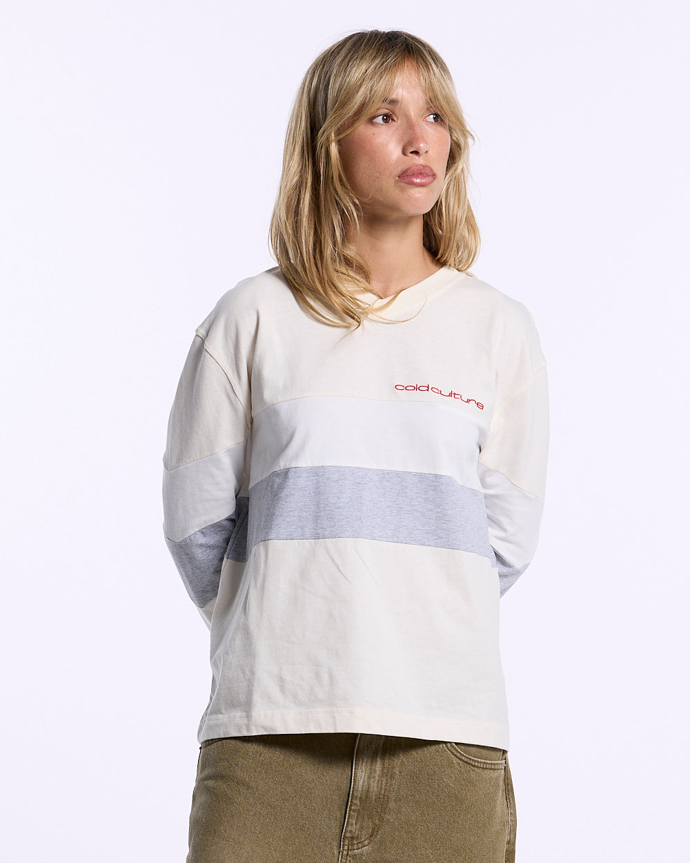 INTERSTATE LONGSLEEVE WHITE - Cold Culture #woman