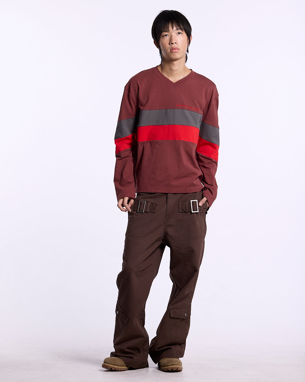 INTERSTATE LONGSLEEVE BURGUNDY