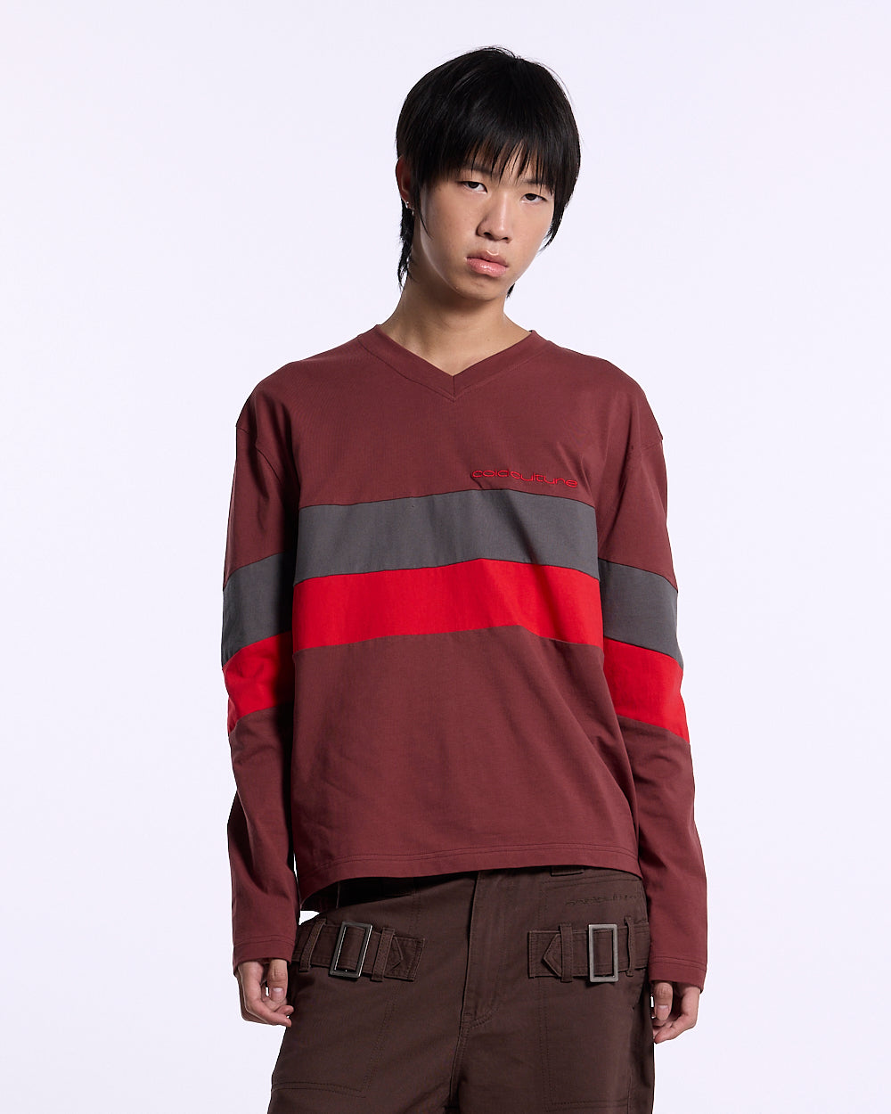 INTERSTATE LONGSLEEVE BURGUNDY