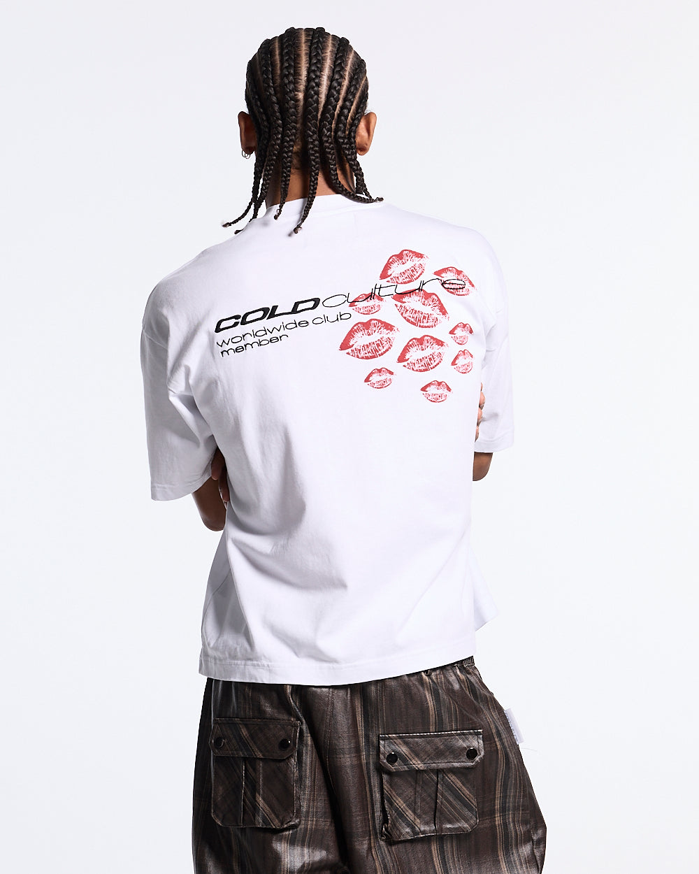 KISS IN THE ASTROS TEE WHITE