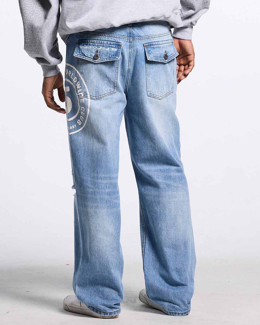 GRUNGE V1 PANTS LIGHT BLUE