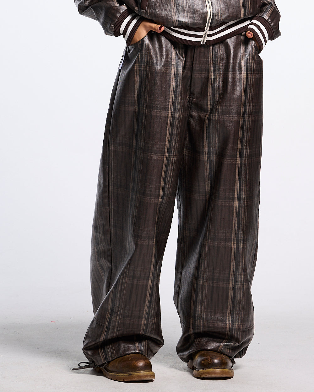 CLUB PANTS BROWN