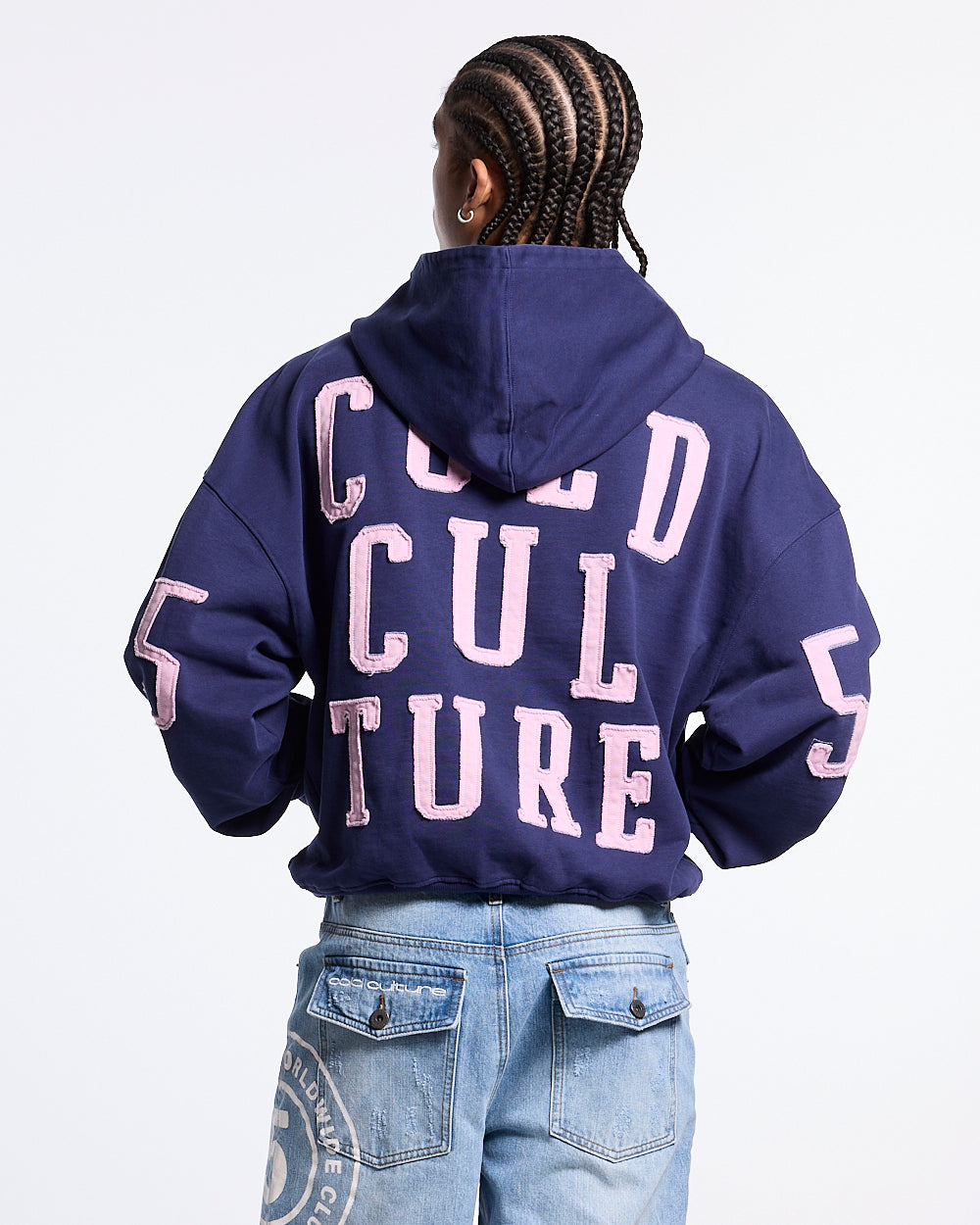 OVERTAKE HOODIE NAVY