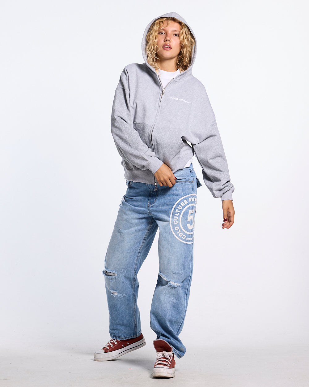 GRUNGE V1 PANTS LIGHT BLUE